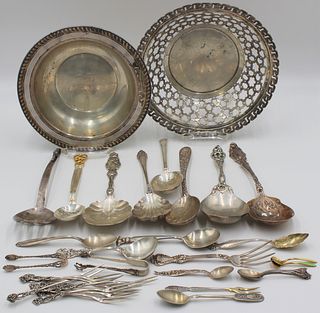 STERLING. Assorted Grouping of Sterling Flatware