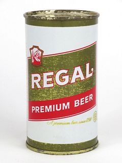 1960 Regal Beer (Miami) 12oz flat top can 121-32