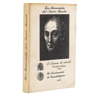 Vásquez Colmenares, Gonzálo. Los Memoriales del Nuevo Mundo / El Diario de Abordo Cristobál Colón 1492 / Manuscrito de Fray Bartolomé