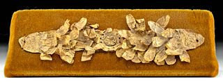 Rare Etruscan Gold Wreath - ex John Huston Collection