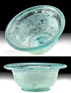 Beautiful Roman Glass Bowl / Patella