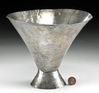 Large / Fine Sican Silver Conical Beaker