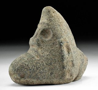 Impressive Taino Stone Trigonolith Zemi