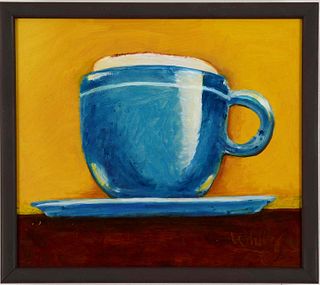 MARK WHOLEY, Large Blue Cup