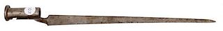British East India Co. Type E Brown Bess Socket Bayonet 