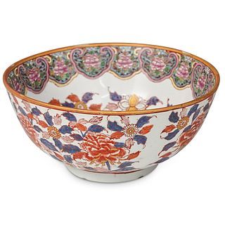 Large Chinese Porcelain Center Bowl
