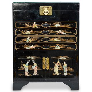 Chinese Cutlery Cabinet Chest