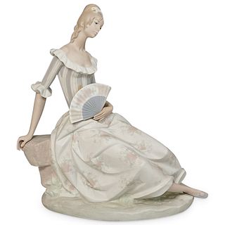 Lladro "Lady with Fan" Figurine