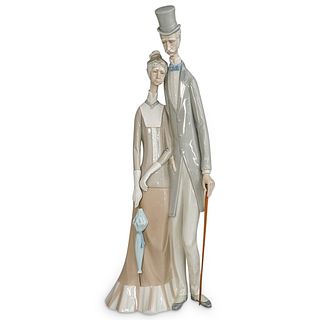Lladro "Edwardian Couple" Figural Group