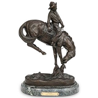 After Frederic Remington "Outlaw" Bronze