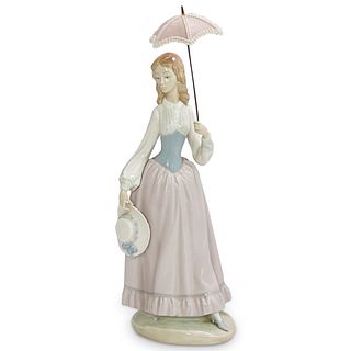 Lladro Porcelain "Lady With Parasol"