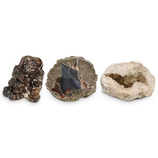 (3 Pc) Natural Geodes Grouping