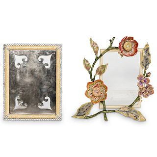 (2 Pc) Jay Strongwater Photo Frames