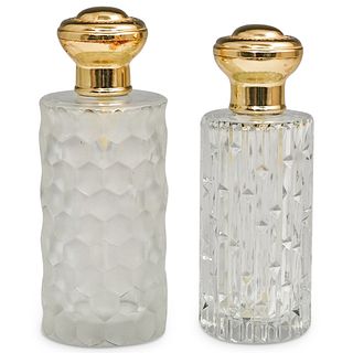 (2 Pc) French Step Vieux Rouen Perfume Bottles