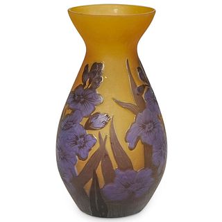 After Emile Galle (French, 1846-1904) Cameo Vase