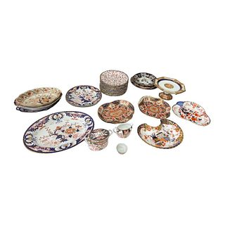 (30 Pieces) Royal Crown Plates and Dishes.