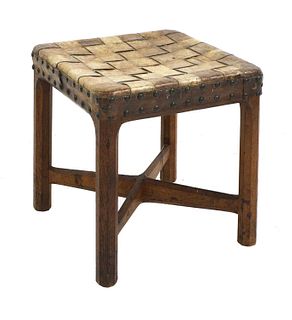 A Gordon Gordon Russell 'Stow' oak stool,