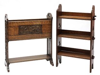 A Liberty & Co. 'Sedley' oak bookcase,