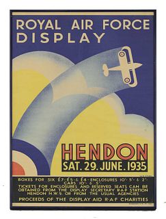 'Royal Air Force Display' poster,