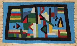 A modernist carpet or wall hanging,