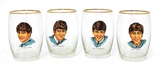 A set of The Beatles glasses,