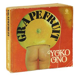 A copy of 'Grapefruit' by Yoko Ono signed by John Lennon and Yoko Ono,