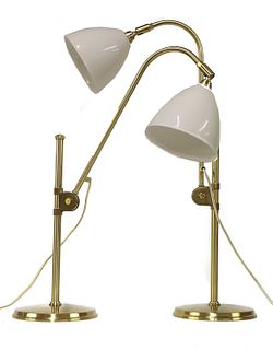 A pair of contemporary Bestlite lamps,