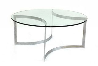 A modernist coffee table,