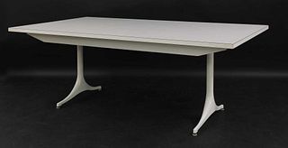 A Herman Miller 'Swag' table,