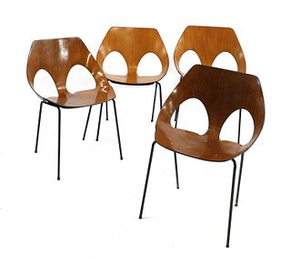 Four 'Jason' chairs,