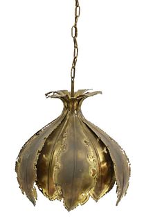 An 'Onion' pendant light,