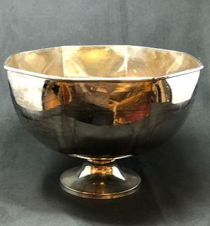 Silver / Gold Toned 12" Bowl