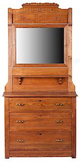 Eastlake Dresser with Mirror