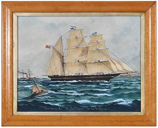 British School Maritime Painting