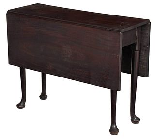 Queen Anne Mahogany Drop Leaf Table