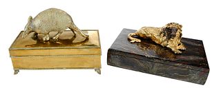 Two Decorative Table Boxes