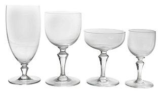 42 Pieces of Baccarat Drinkware