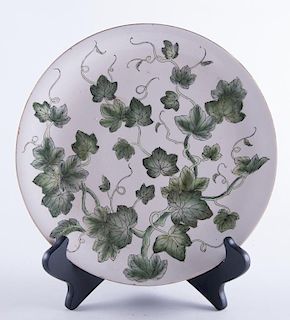 Chinese Porcelain Ivy Plate