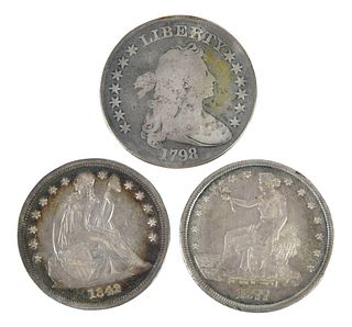 Three Silver Dollars, Various Types