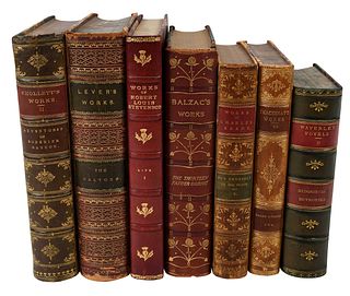 Over 70 Leatherbound Books, World Literature 