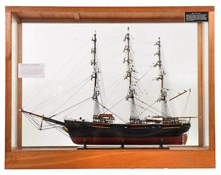Scale Ship Model of 1852 Sovereign of the Seas