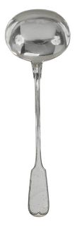 New Orleans Coin Silver Ladle, Hyde and Goodrich 