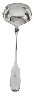 New Orleans Coin Silver Ladle, H. P. Buckley 
