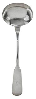 Virginia Coin Silver Ladle, Mitchell and Tyler 