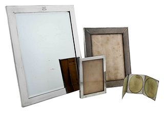 Five Silver Table Top Frames