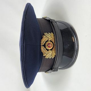 Vintage NVA 56 1856 D Military Police Hat W/ Visor
