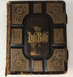 HOLY BIBLE 1873 Holmans Edition