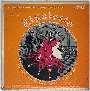 FAP 7019 RIGOLETTO Cetra Opera Library 45 vinyl