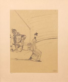 Henri Toulouse-Lautrec (After) - Ecoyere de Haute Ecole
