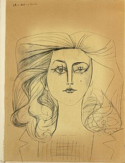 Pablo Picasso - Portrait de Francoise Gilot